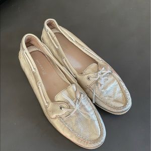 [Sperry] Metallic Flats